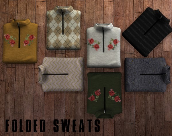  Leo 4 Sims: Folded Sweats