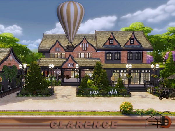  The Sims Resource: Clarence Steampunk villa by Danuta720