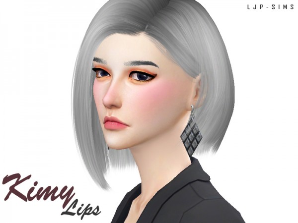  The Sims Resource: Kimy Lips by LJP Sims