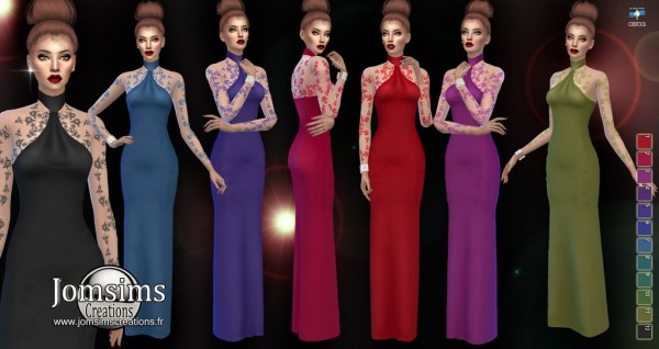 Jom Sims Creations: Abiemila dress