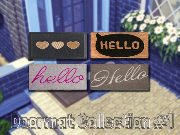  The Sims Resource: Doormat Collection 1 by Sooky