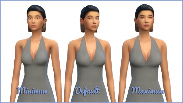 Mod The Sims: Chest Width Slider by Hellfrozeover.