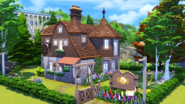  Mod The Sims: Old Vet Residence   No CC by Chaosking