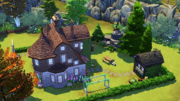 Mod The Sims: Old Vet Residence   No CC by Chaosking