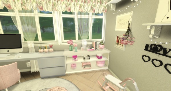  Pandashtproductions: Bree pink girls room by Rissy Rawr