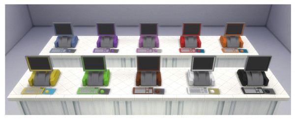  Mod The Sims: Sleek Intellect 5010 PC Conversion by Menaceman44