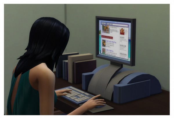  Mod The Sims: Sleek Intellect 5010 PC Conversion by Menaceman44