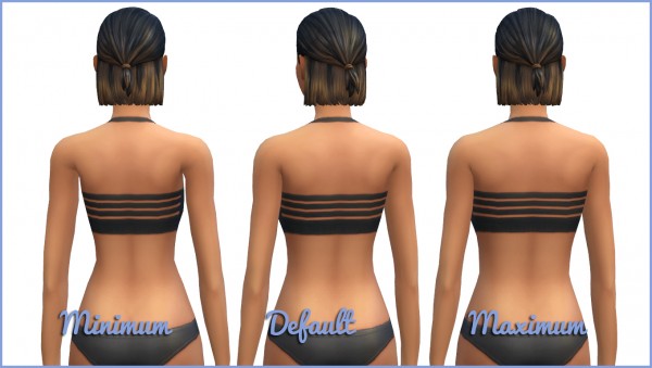  Mod The Sims: Chest Width Slider by Hellfrozeover