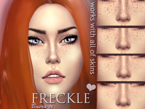  The Sims Resource: FreckleX  by busra tr