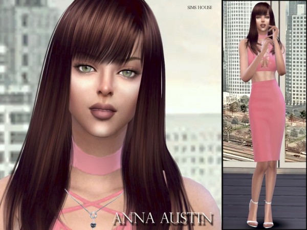  The Sims Resource: Anna Austin by Sims House