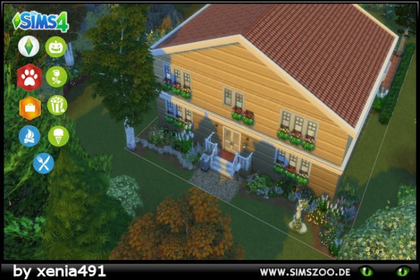 Blackys Sims 4 Zoo: Creek house by xenia491