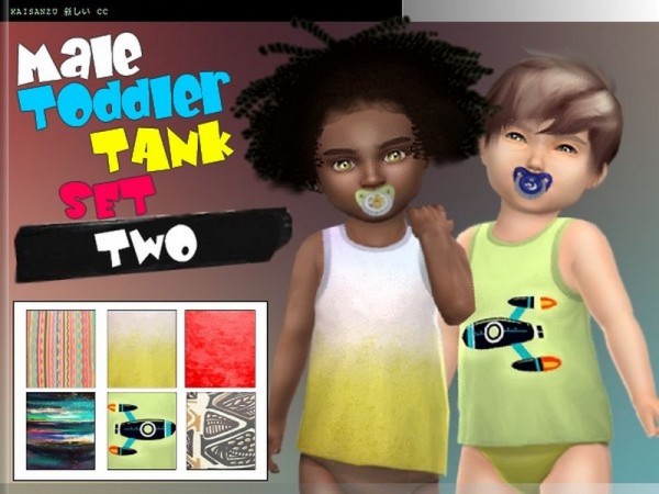  The Sims Resource: Toddler Tank Set  by KaiSims