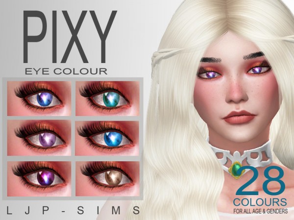  The Sims Resource: Pixy Eye Colour by  LJP Sims