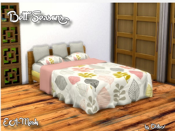  All4Sims: Beds Seasons by Oldbox