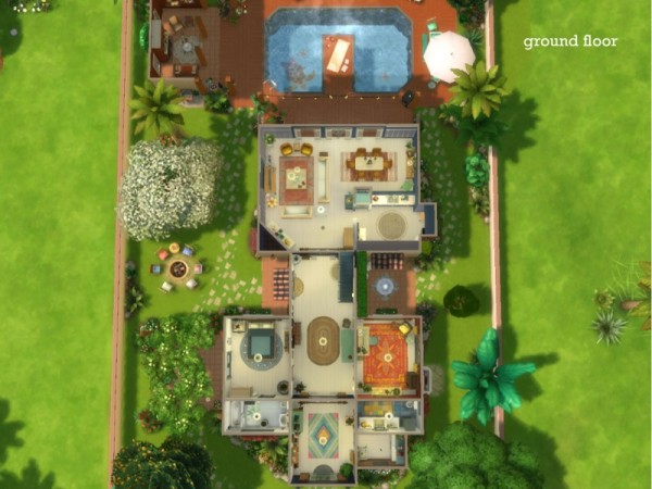  The Sims Resource: La Mimosa (no CC) by Suanin