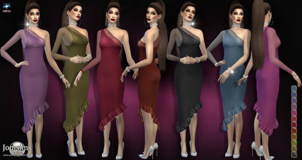  Jom Sims Creations: Raganiel dress