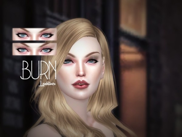  The Sims Resource: BURN Eyelashes V1 by Razei kun