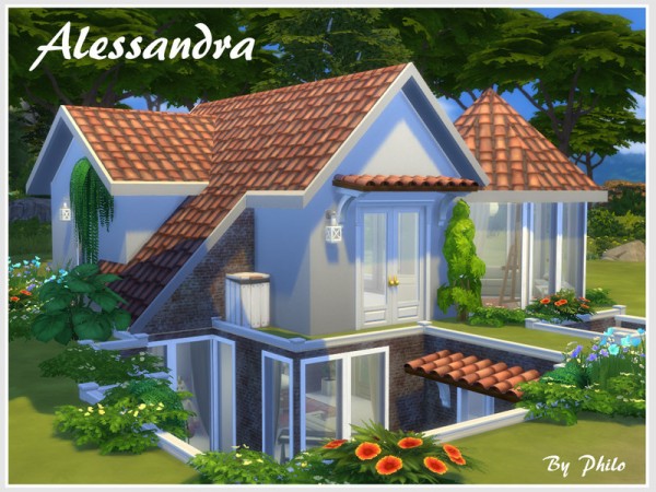  The Sims Resource: Alessandra (No CC) by philo