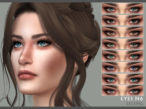  The Sims Resource: Eyes N6 by Seleng