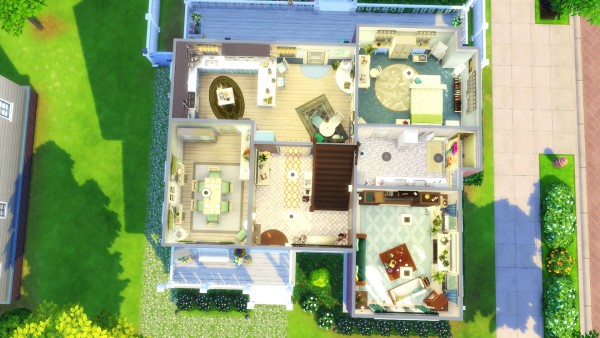  Mod The Sims: Family House   No CC by Chaosking
