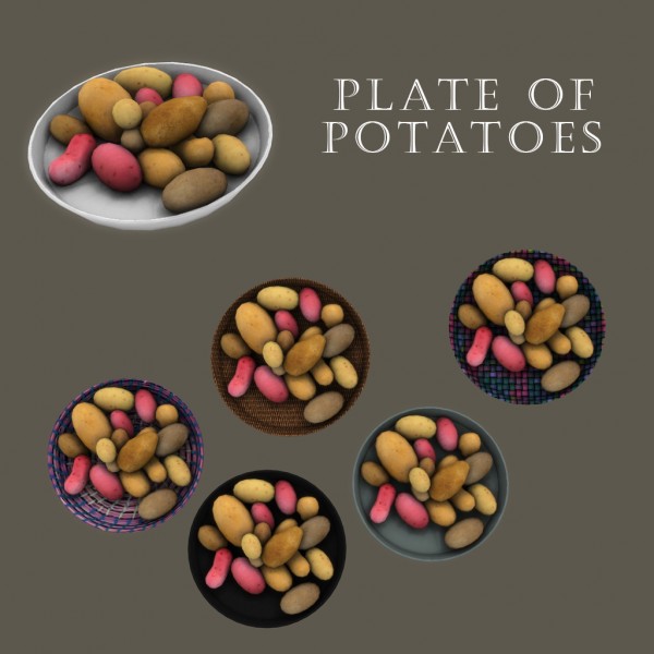  Leo 4 Sims: Plate Of Potatoes