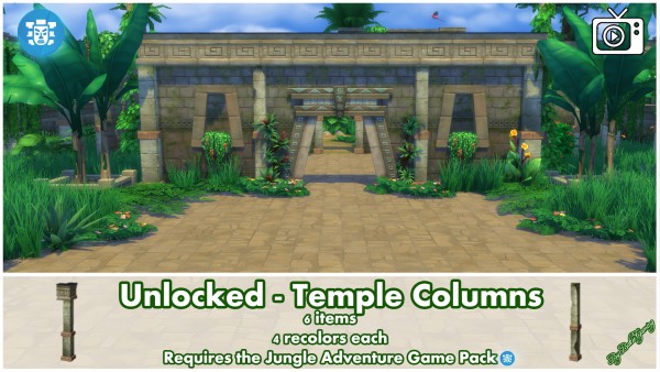  Mod The Sims: Temple Columns by Bakie