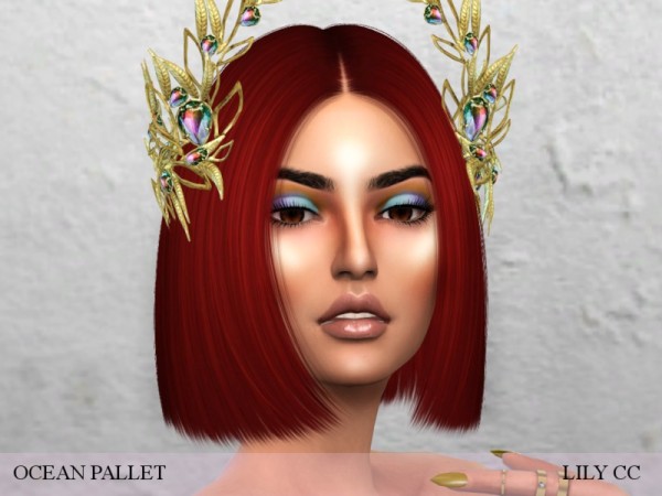  The Sims Resource: Ocean Pallet by lily cc