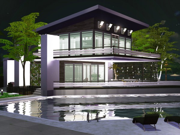  The Sims Resource: Kieron house by Rirann