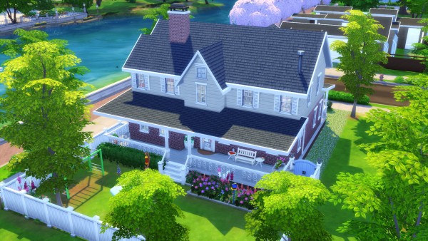  Mod The Sims: Family House   No CC by Chaosking
