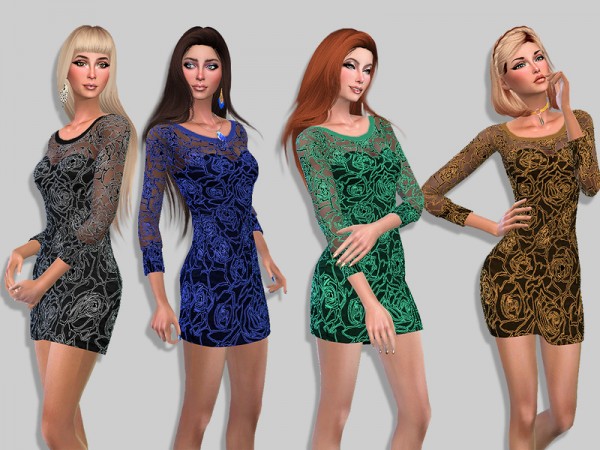  The Sims Resource: Ma petite robe noire by Simalicious