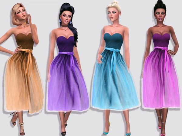  The Sims Resource: The tutu dress by Simalicious
