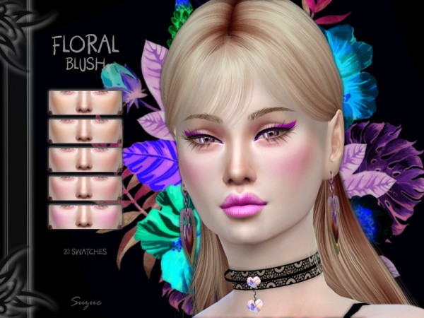  The Sims Resource: Floral Blush N5 by Suzue