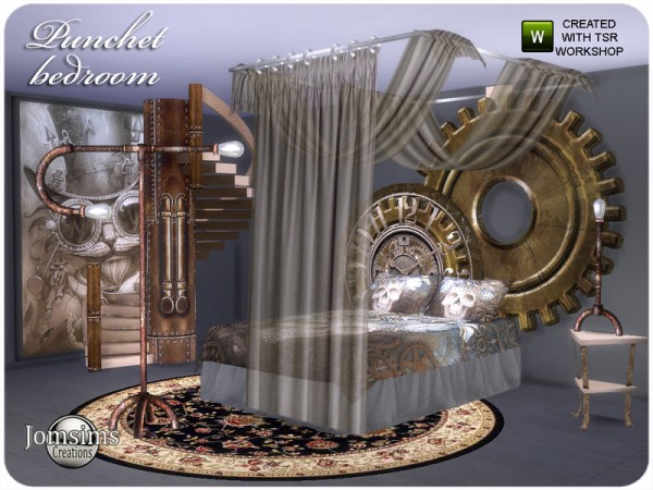  The Sims Resource: Punchet bedroom by jomsims