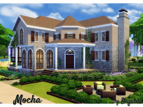  The Sims Resource: Mocha house by Degera