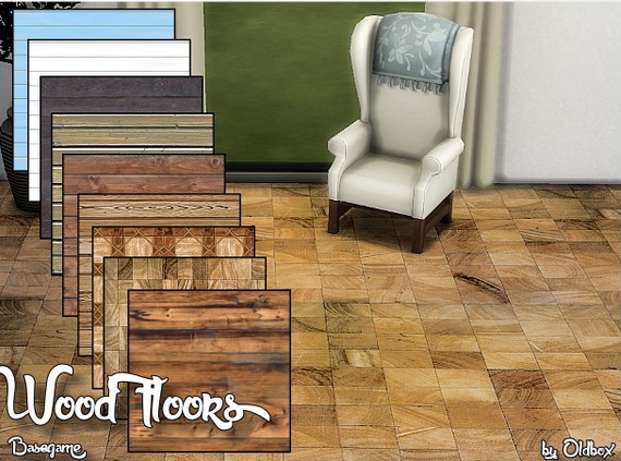  All4Sims: Wood Floors by oldbox