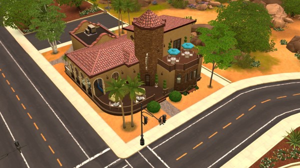  Mod The Sims: Oasis Springs bar renovation by iSandor