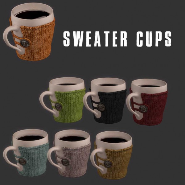  Leo 4 Sims: Sweater cups