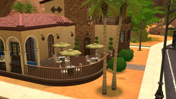  Mod The Sims: Oasis Springs bar renovation by iSandor