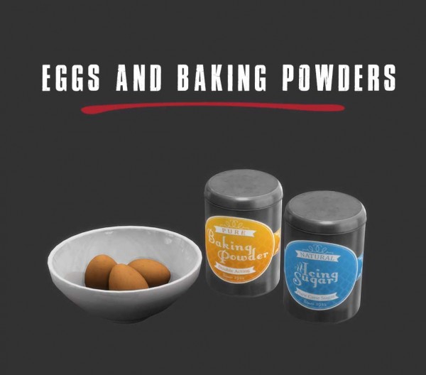  Leo 4 Sims: Eggs and Baking Powder