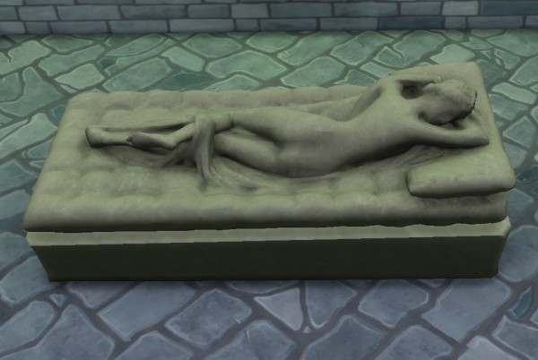  Simsworkshop: Sleeping Hermaphroditus at the Louvre by BigUglyHag
