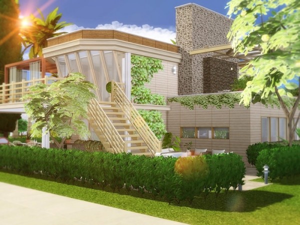 The Sims Resource: Oasis Estate 2 by MychQQQ