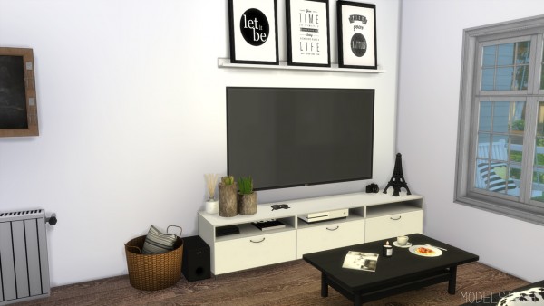  Models Sims 4: Livingroom Family House
