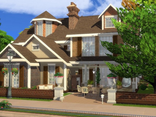  The Sims Resource: Crystal Lane house by MychQQQ