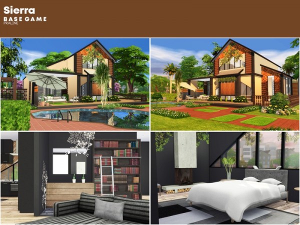  The Sims Resource: Sierra house by Pralinesims