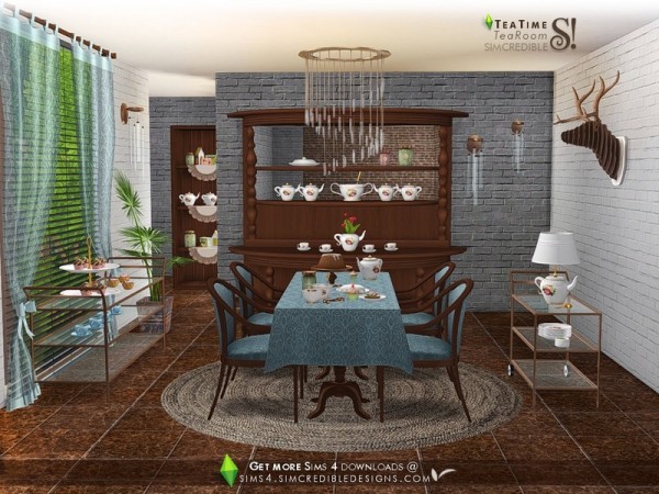  The Sims Resource: Tea Time by SIMcredible!