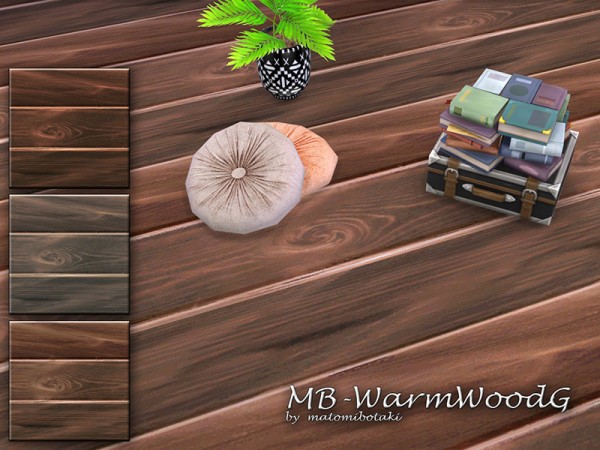  The Sims Resource: Warm Wood G floor by matomibotaki