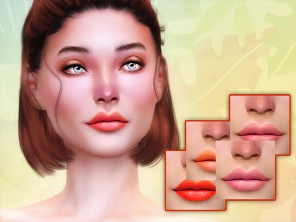  The Sims Resource: Phyre Lipstick by KatVerseCC