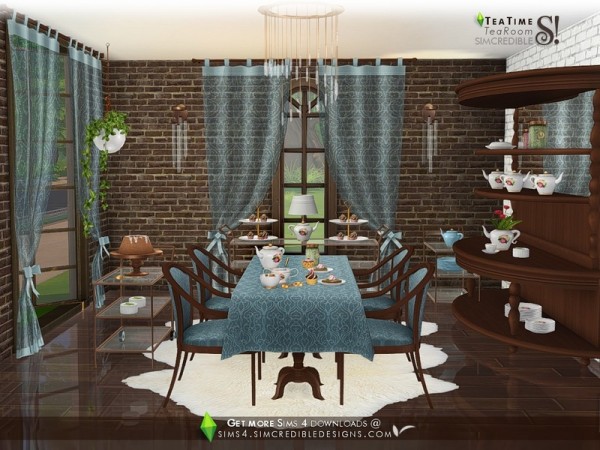  The Sims Resource: Tea Time by SIMcredible!