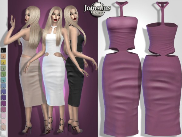  The Sims Resource: Steliphina dress by jomsims