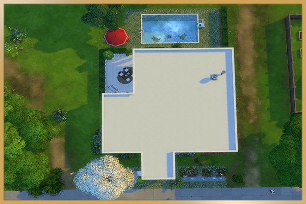 Blackys Sims 4 Zoo: Modern living house by MissFantasy